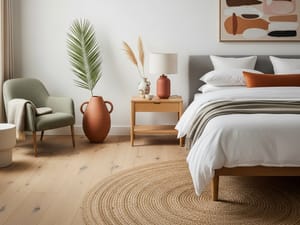 Фото интерьера спальни в современном стиле