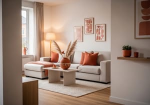 Интерьер гостиной в современном стиле