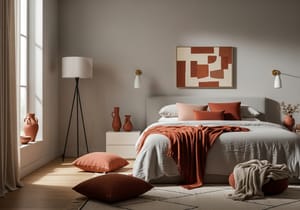 Интерьер спальни в современном стиле